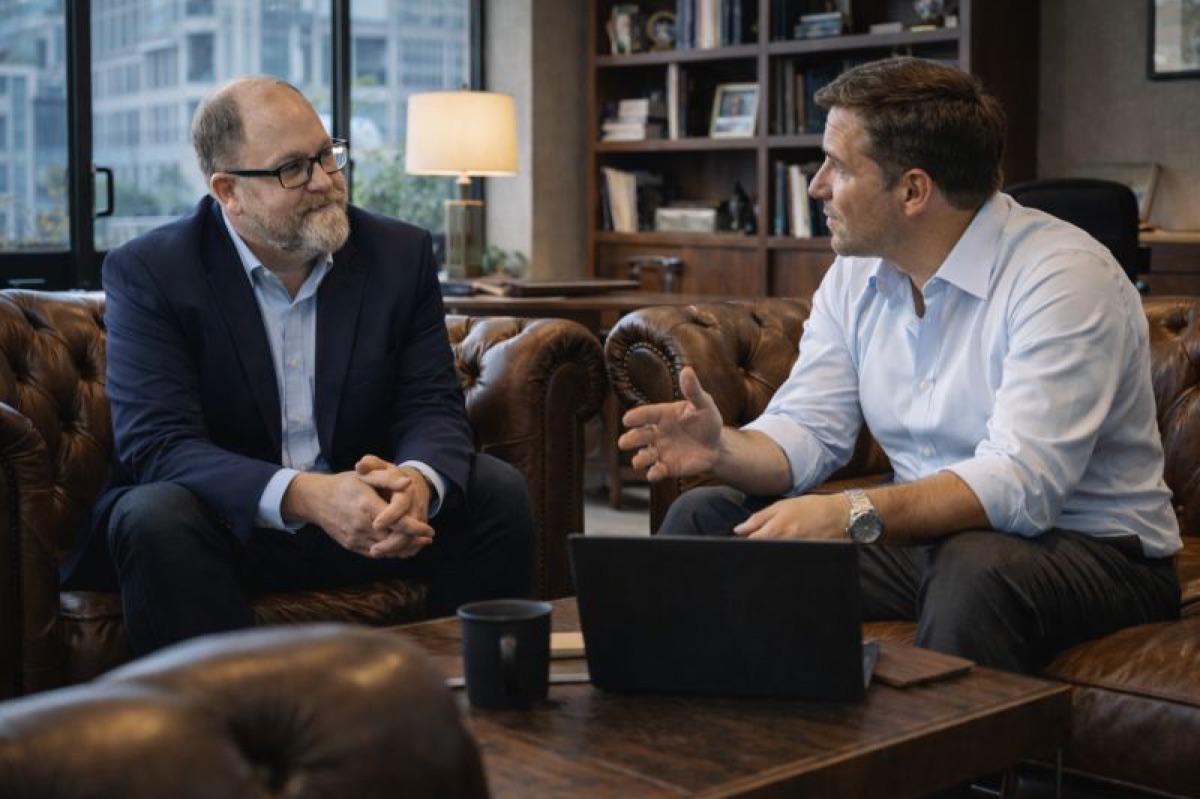 Andy Jackson coaching a business owner