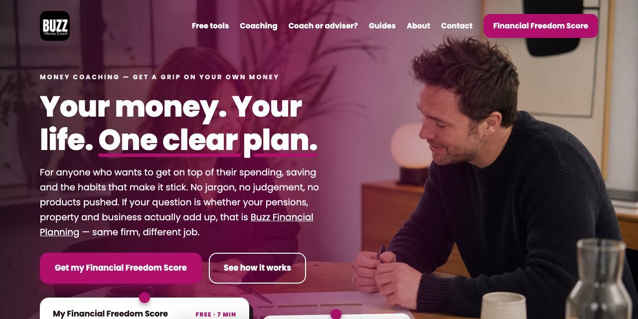 Buzz Money website